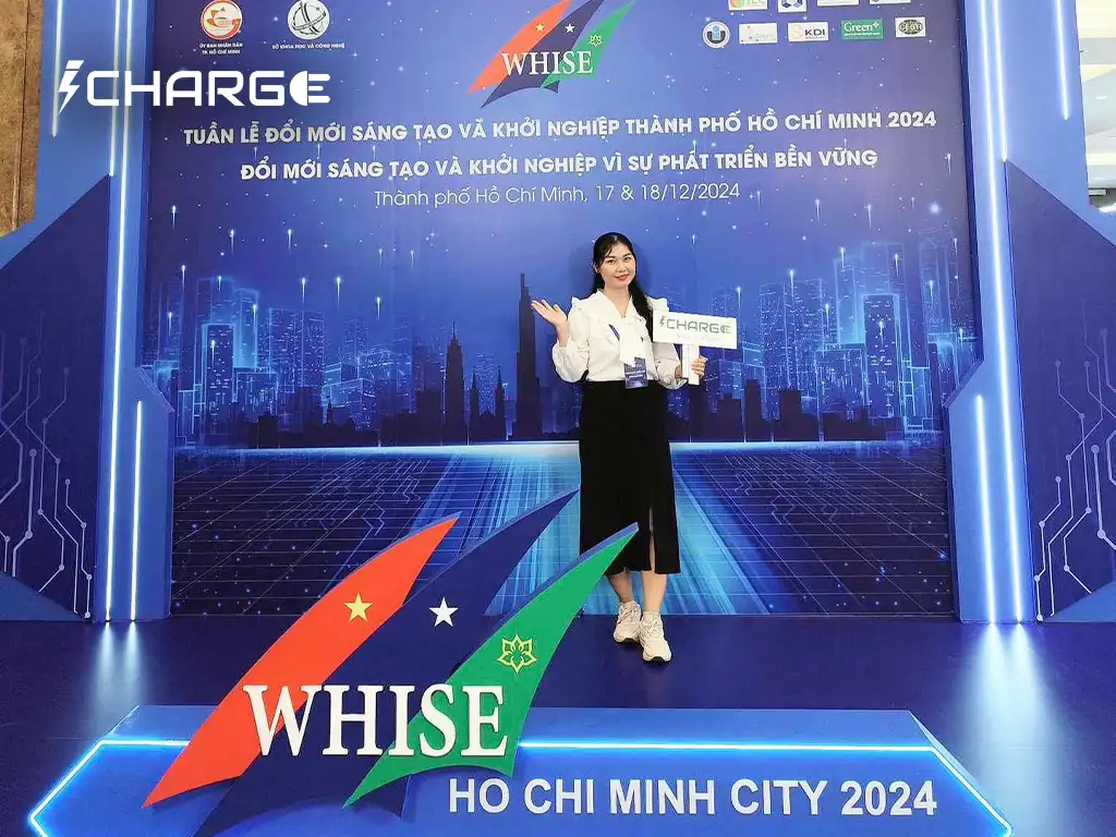 iCharge đồng hành cùng WHISE 2024 – Kết nối sáng tạo, thúc đẩy khởi nghiệp!
